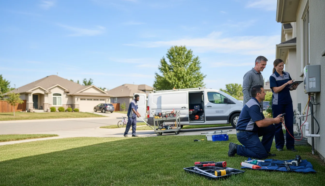 Tankless water heater service in Port Neches, TX